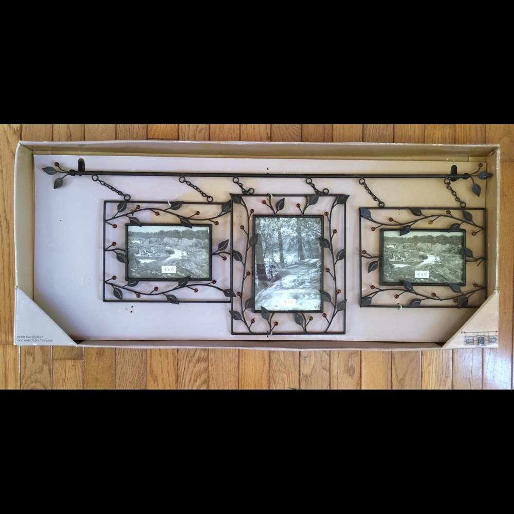 Three Frame Hanging Photo Collage